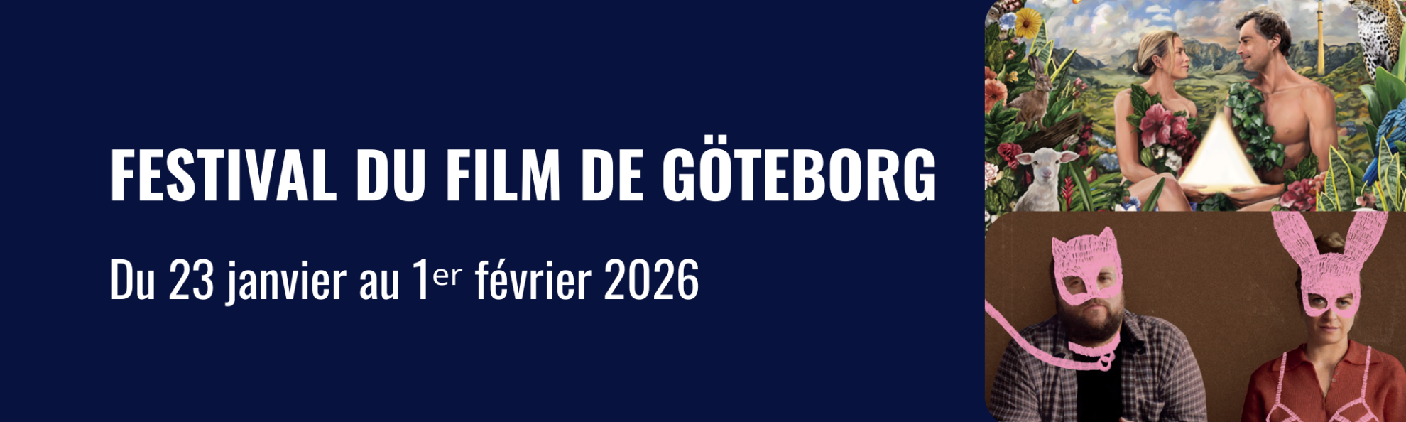 Bouton menant vers la page Festival du film de Göteborg