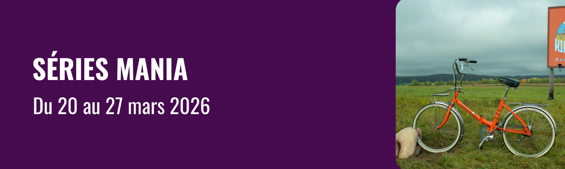 Bouton menant vers la page Séries Mania 2026