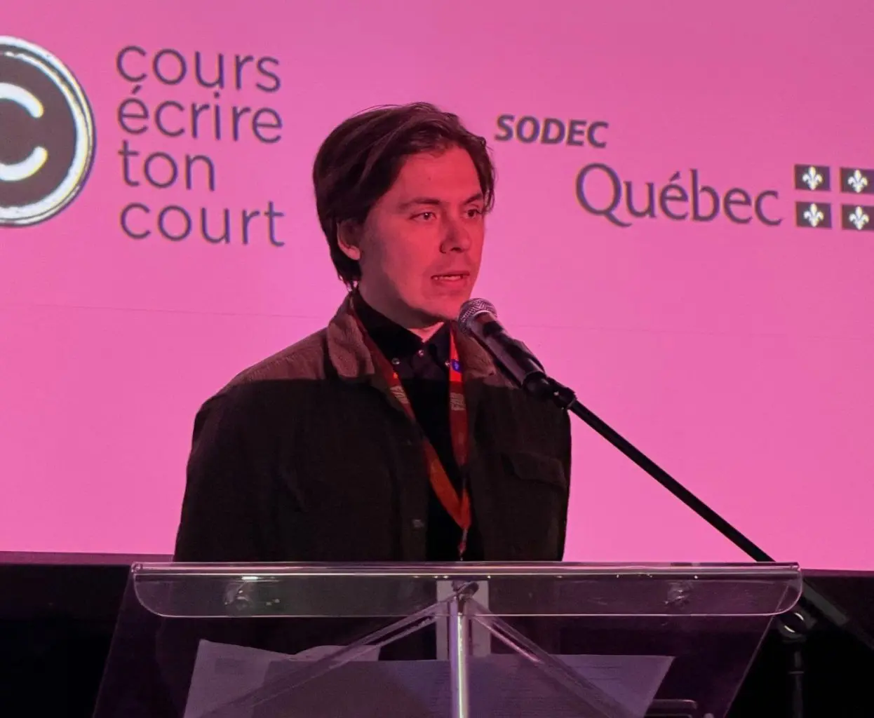  Timur Aslaev, lauréat du Grand prix Cours écrire ton court - 25e édition
