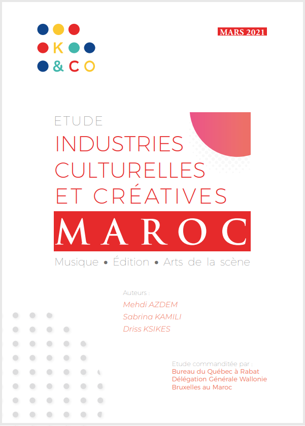 Visuel menant vers Etude Industries culturelles et créatives - Maroc