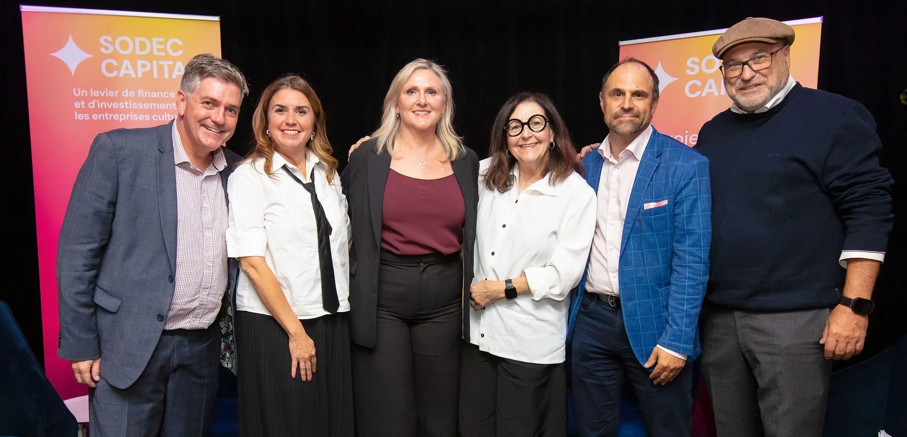 Photo du lancement de SODEC Capital